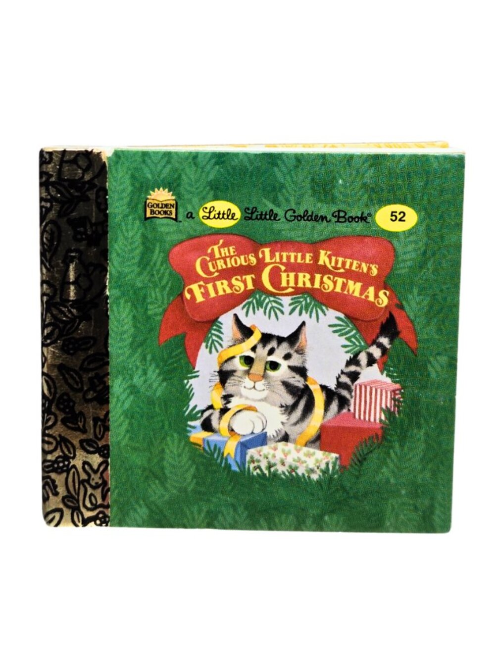 Little Golden Book The Curious Little Kitten's First Christmas